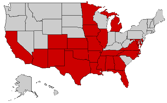 States I've been to