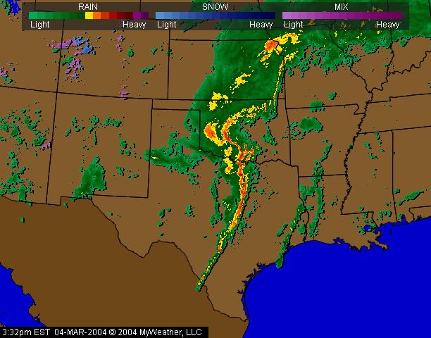 Radar from 3/4/04 2:30pm CST