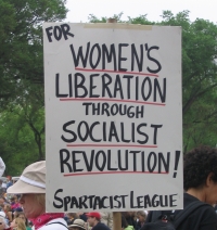 For women's liberation through socalist revolution